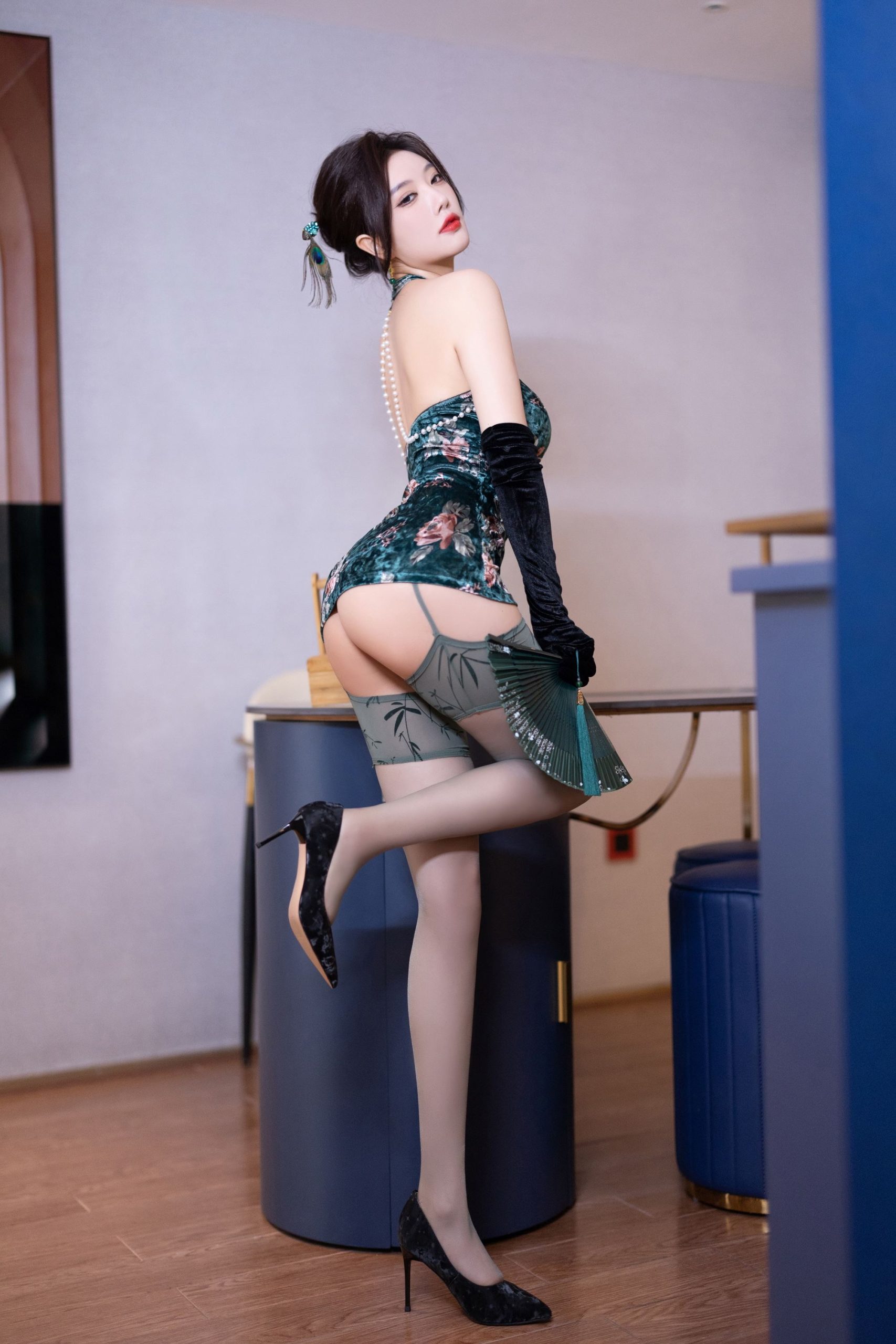 ♈ 【2025-11-19】 杨晨晨Yome – 绿色情趣内衣高清无水印原图 【103P-203MB】 【3P】 – 图片资源发布区 –   【丽人丝语】