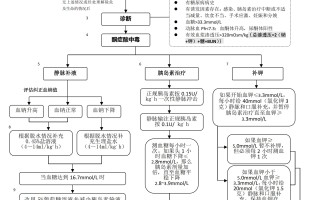 糖尿病酮症酸中毒的抢救流程图